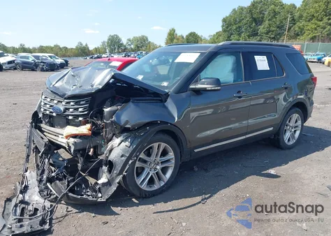 2017 Ford Explorer Xlt из США, поврежденный, VIN 1FM5K8D87HGD15357